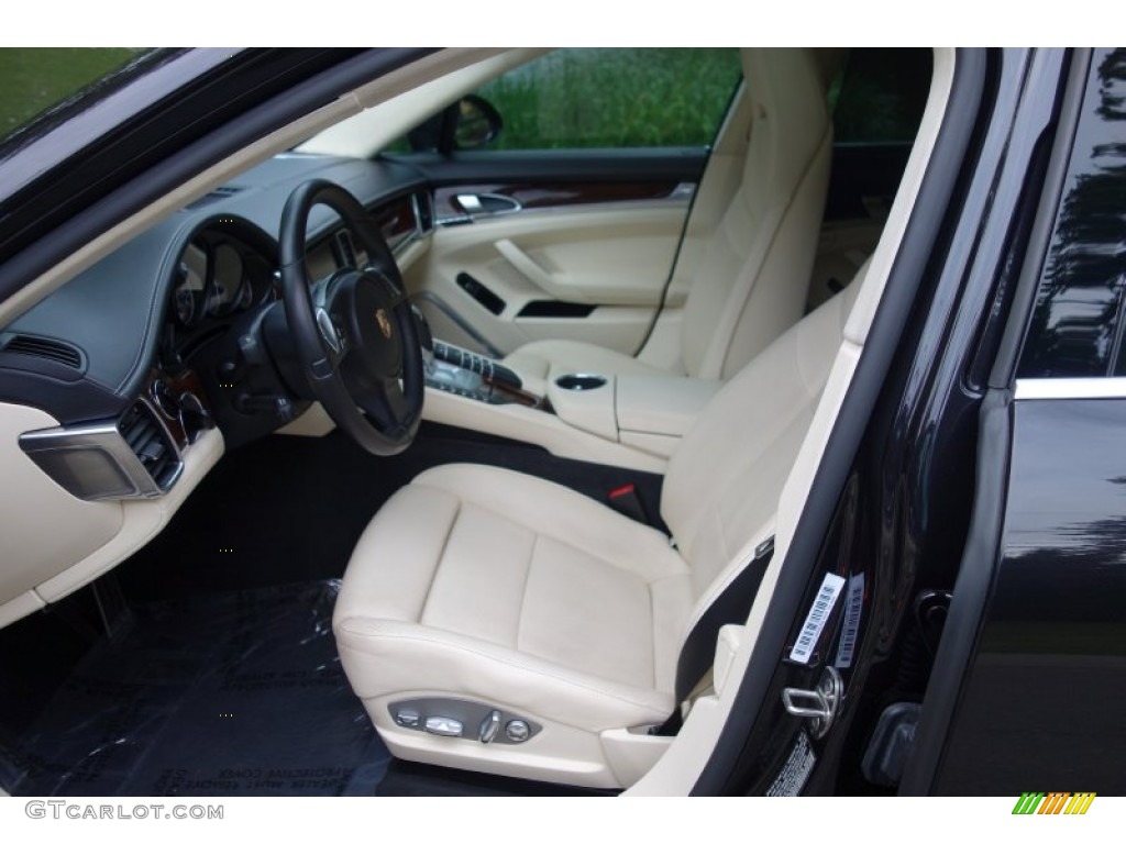 2012 Porsche Panamera Turbo S Front Seat Photo #100037102