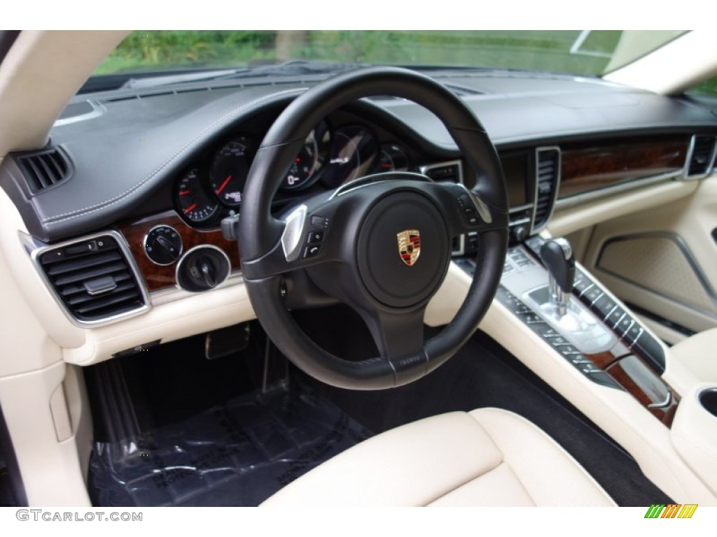 2012 Porsche Panamera Turbo S Interior Color Photos
