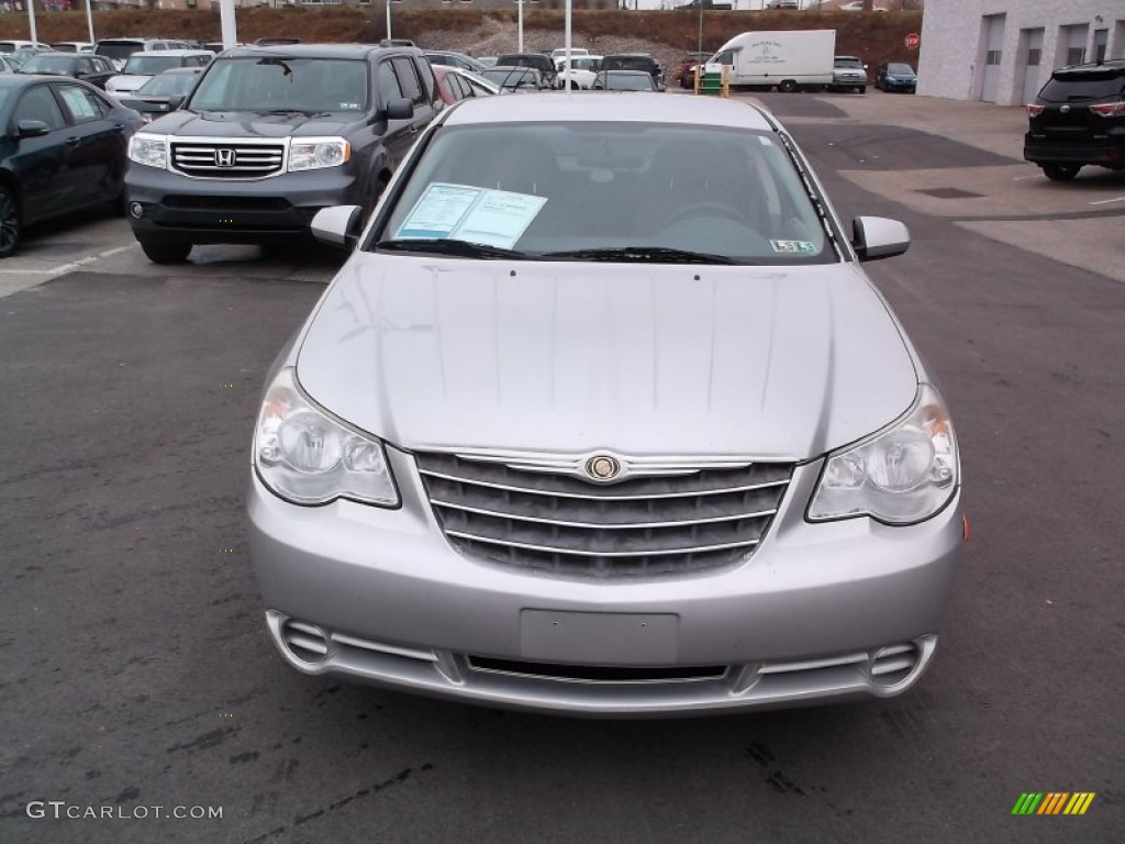 2007 Sebring Sedan - Silver Steel Metallic / Dark Slate Gray/Light Slate Gray photo #4