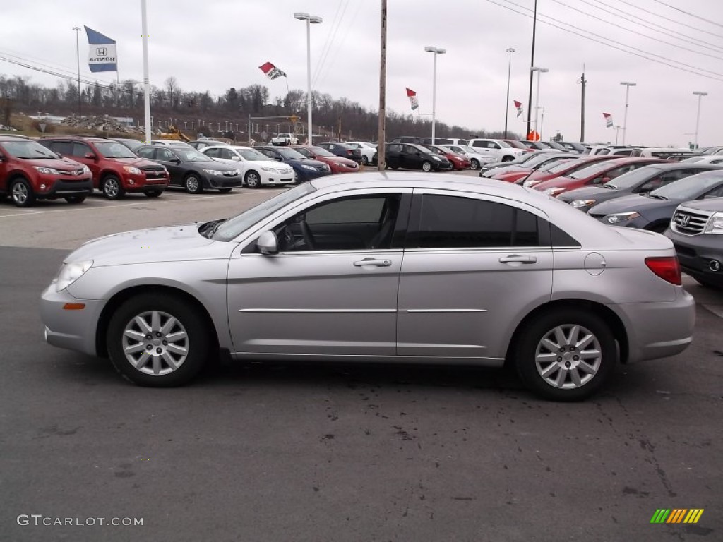 2007 Sebring Sedan - Silver Steel Metallic / Dark Slate Gray/Light Slate Gray photo #6