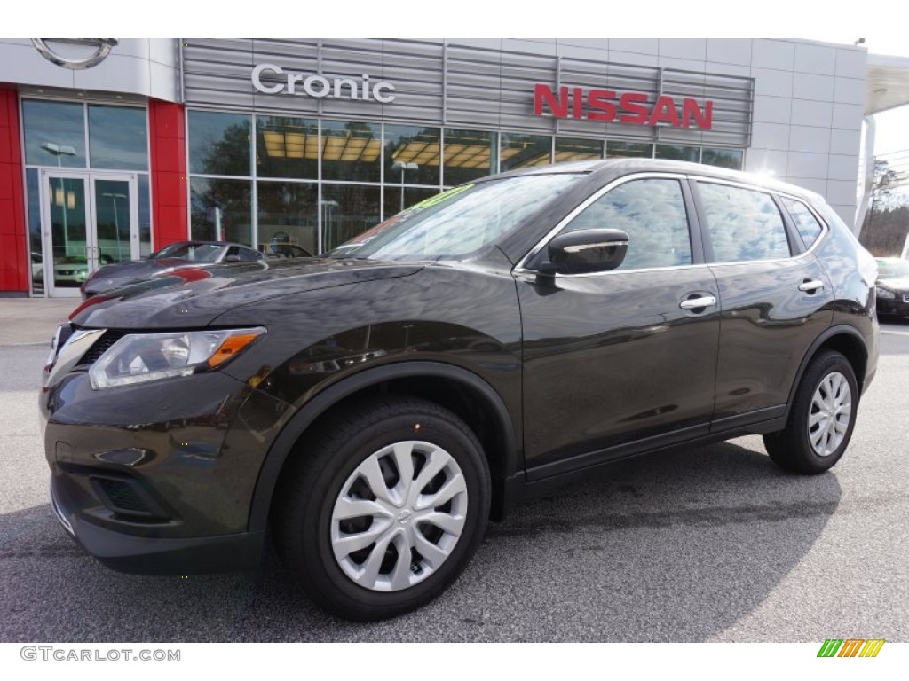 2015 Rogue S - Midnight Jade / Almond photo #1