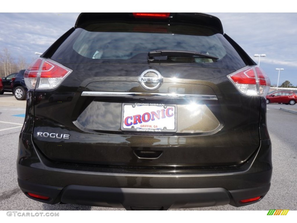 2015 Rogue S - Midnight Jade / Almond photo #4