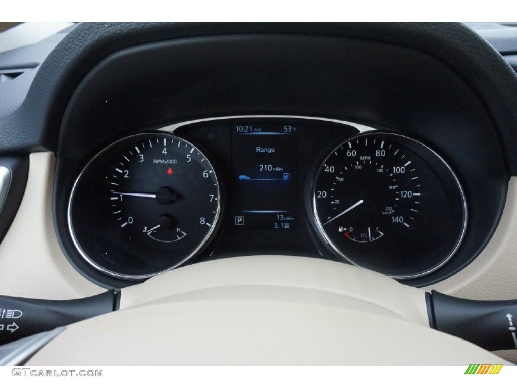2015 Nissan Rogue S Gauges Photo #100038188