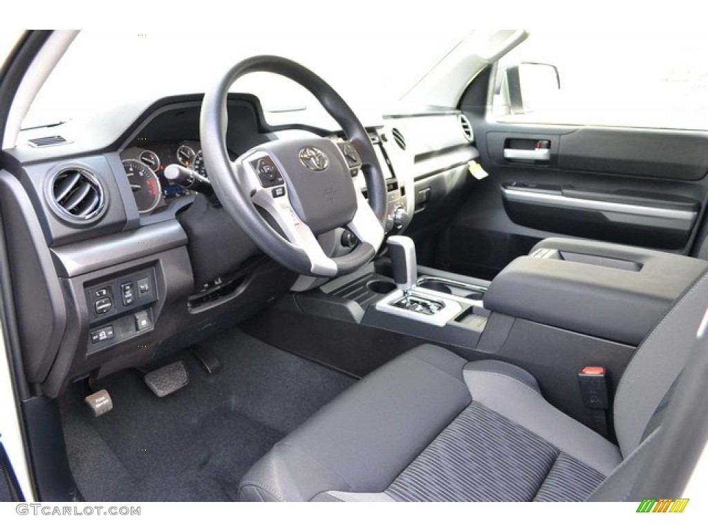 Graphite Interior 2015 Toyota Tundra SR5 CrewMax 4x4 Photo #100038236