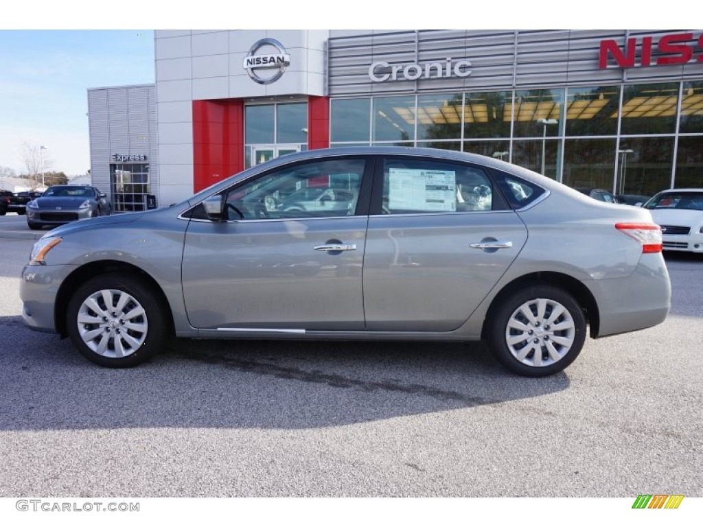 2014 Sentra S - Magnetic Gray / Charcoal photo #2