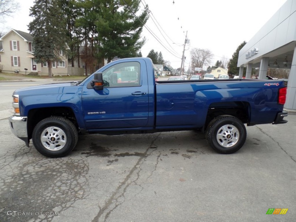 Deep Ocean Blue Metallic Chevrolet Silverado 2500HD