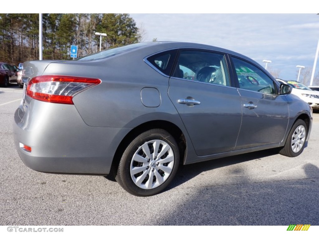 2014 Sentra S - Magnetic Gray / Charcoal photo #5