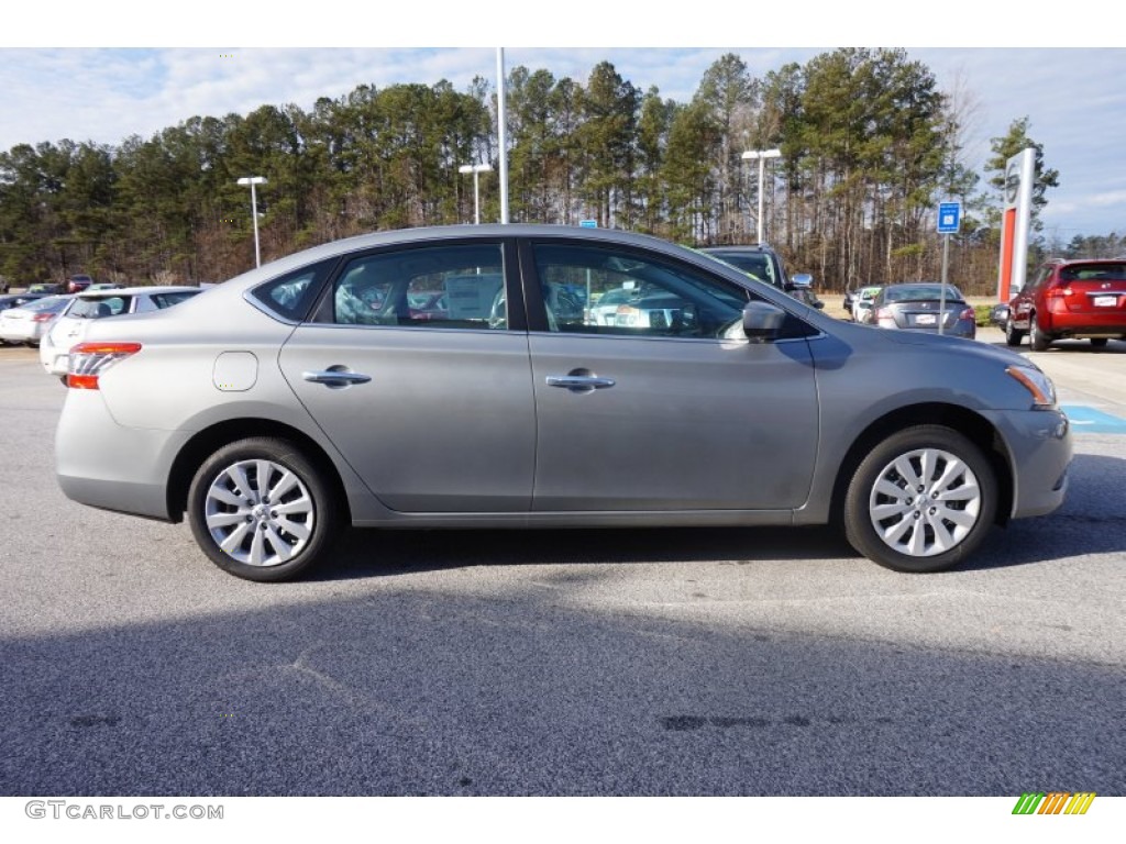 2014 Sentra S - Magnetic Gray / Charcoal photo #6