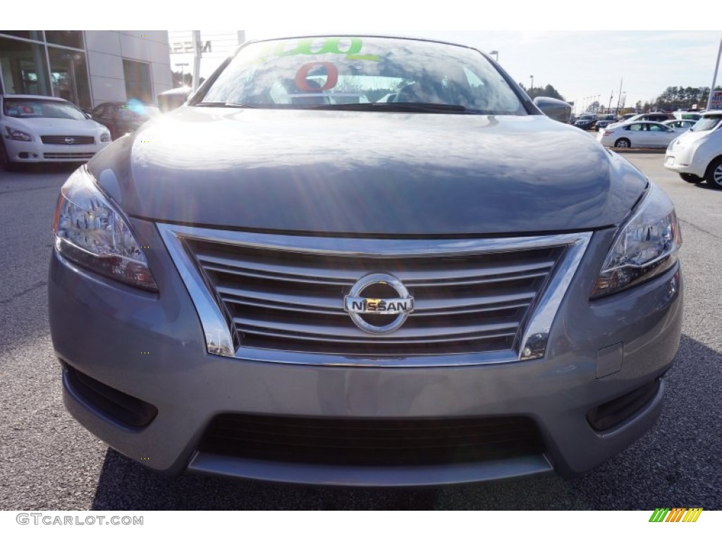 2014 Sentra S - Magnetic Gray / Charcoal photo #8