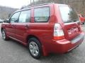 2007 Garnet Red Pearl Subaru Forester 2.5 X  photo #9