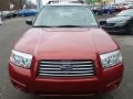 2007 Garnet Red Pearl Subaru Forester 2.5 X  photo #12