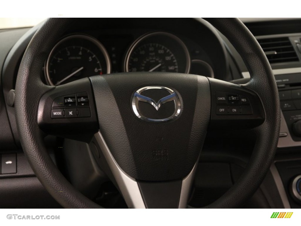 2013 MAZDA6 i Sport Sedan - Steel Blue / Black photo #6