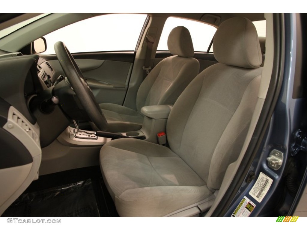 2012 Corolla LE - Tropical Sea Metallic / Ash photo #5