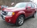 Sangria Red Metallic - Escape Limited V6 4WD Photo No. 11