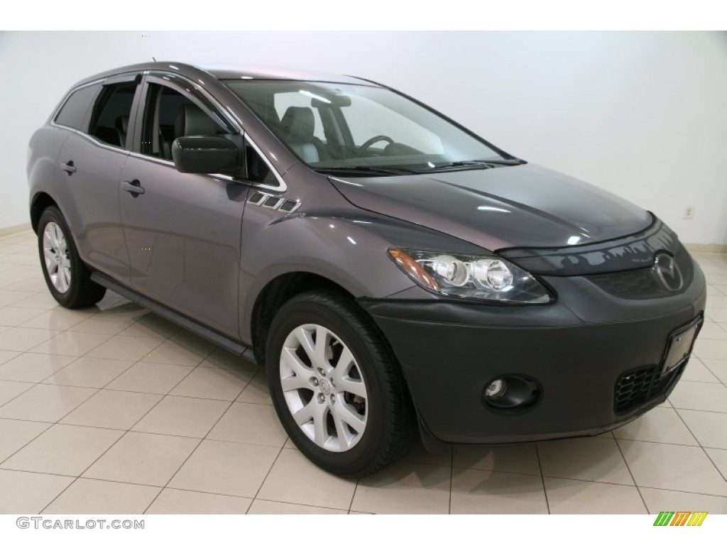 2007 CX-7 Touring - Galaxy Gray Mica / Black photo #1
