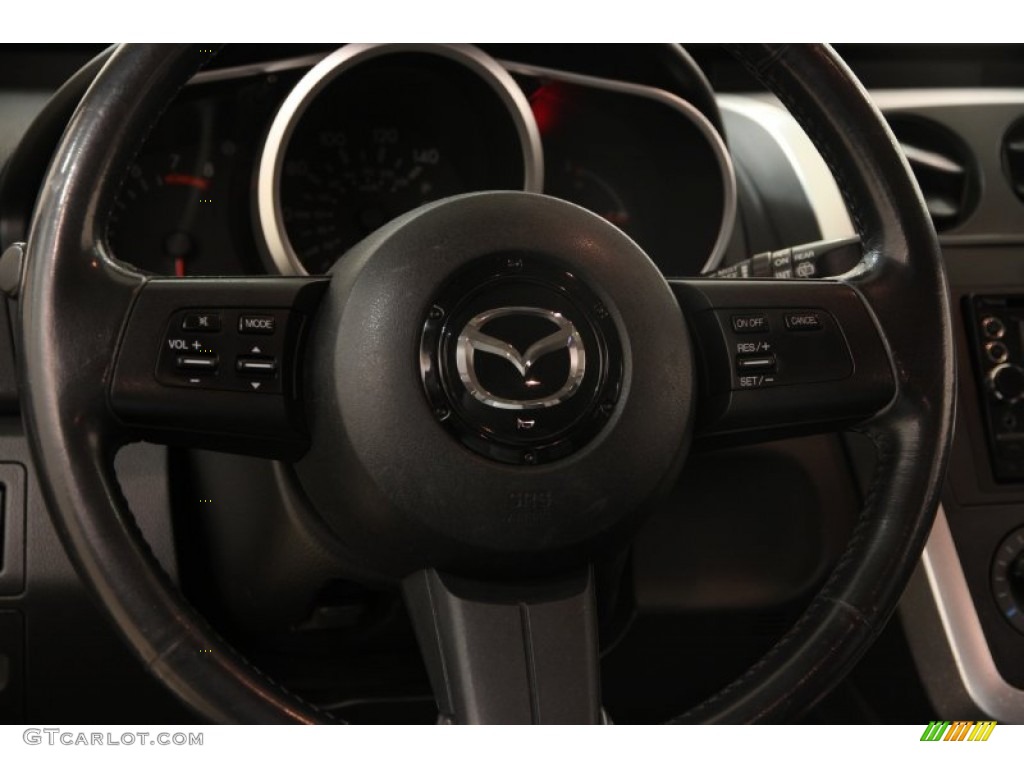2007 CX-7 Touring - Galaxy Gray Mica / Black photo #6