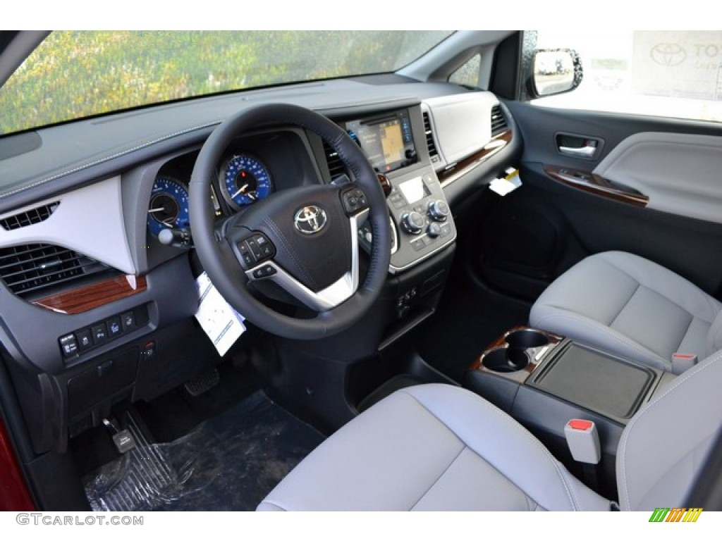 Ash Interior 2015 Toyota Sienna Limited AWD Photo #100041747