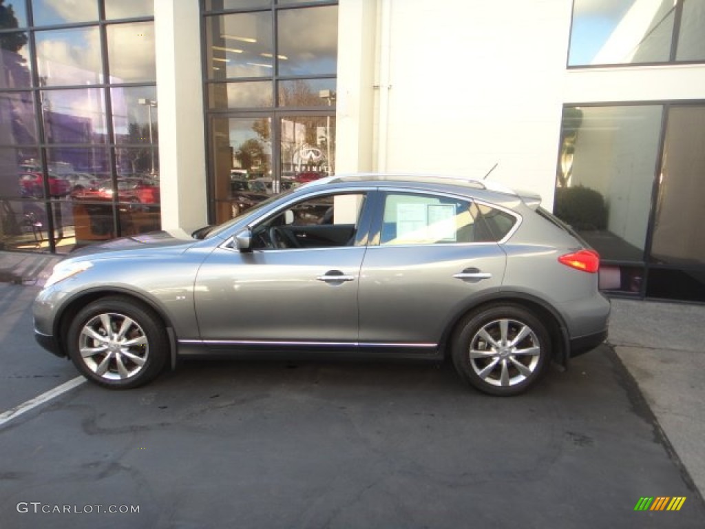 Graphite Shadow 2014 Infiniti QX50 Journey AWD Exterior Photo #100042004