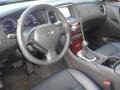 Graphite 2014 Infiniti QX50 Journey AWD Interior Color