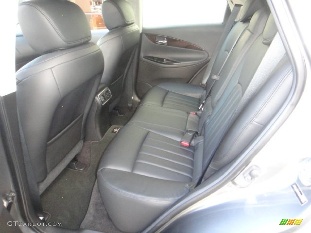 Graphite Interior 2014 Infiniti QX50 Journey AWD Photo #100042109