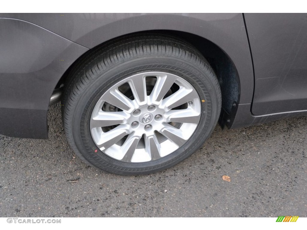 2015 Sienna LE AWD - Predawn Gray Mica / Ash photo #10