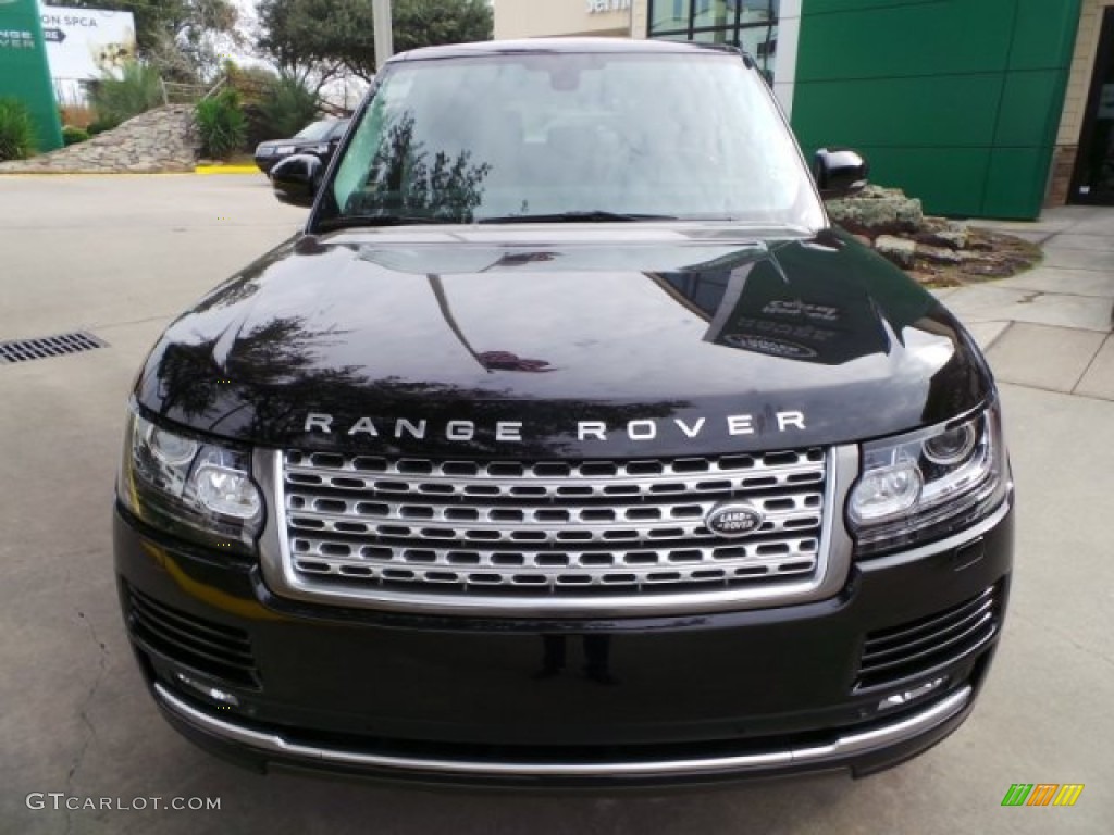 2013 Range Rover Supercharged LR V8 - Santorini Black Metallic / Ebony photo #6