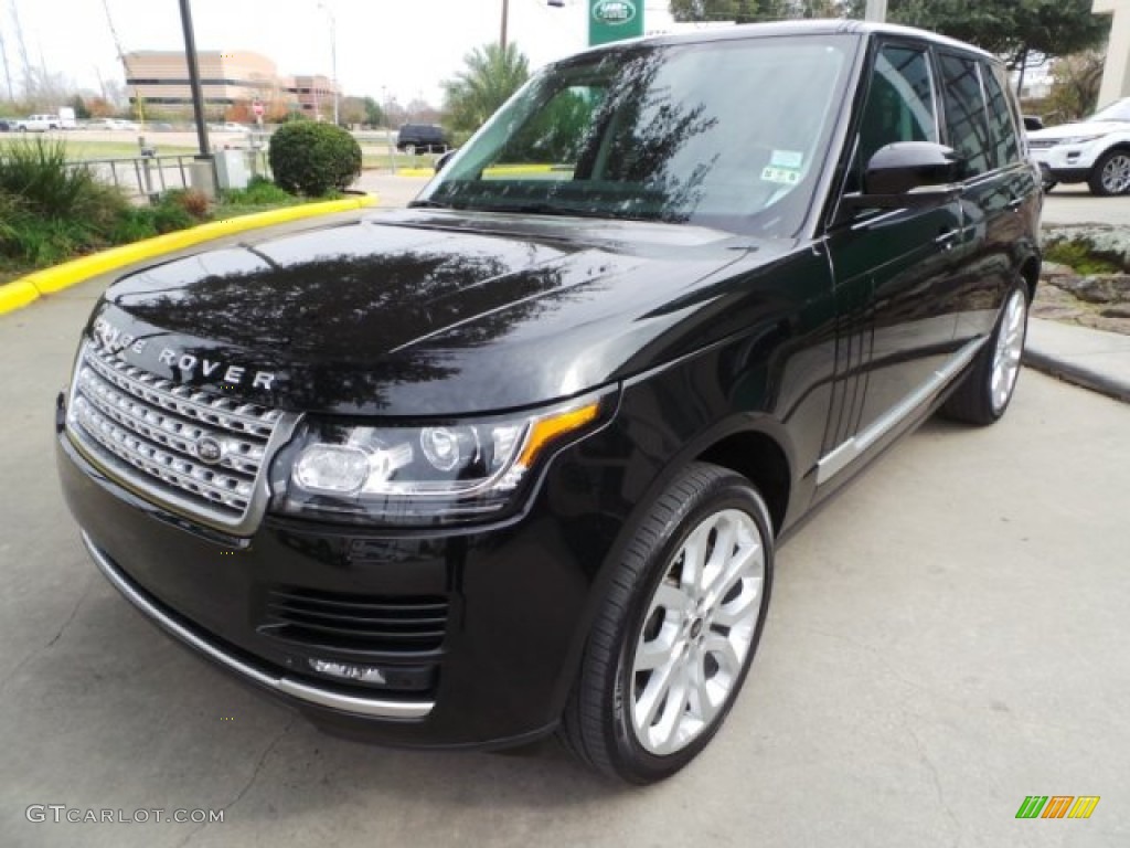 2013 Range Rover Supercharged LR V8 - Santorini Black Metallic / Ebony photo #7