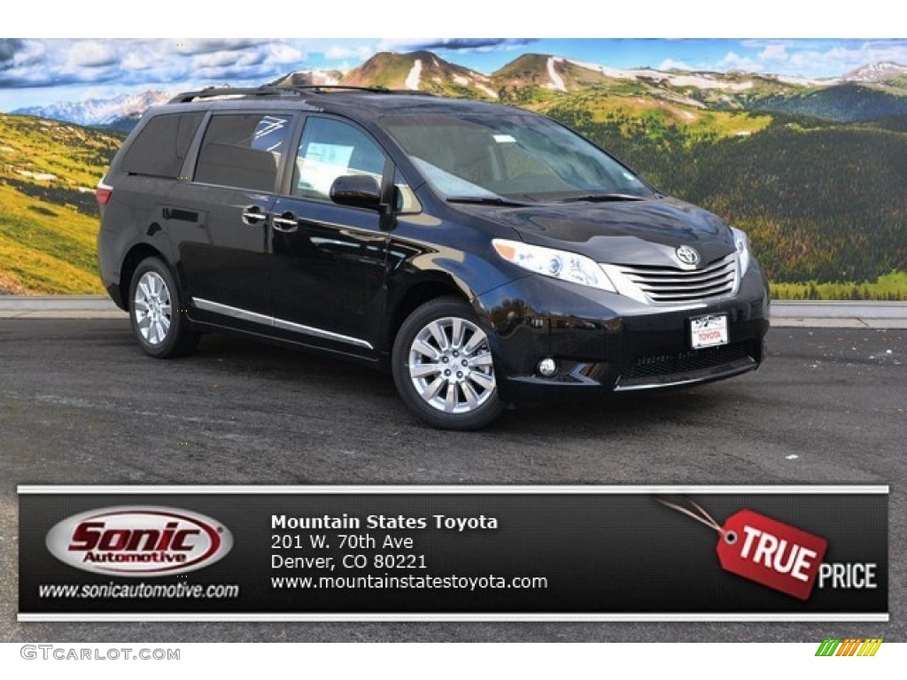 Attitude Black Toyota Sienna