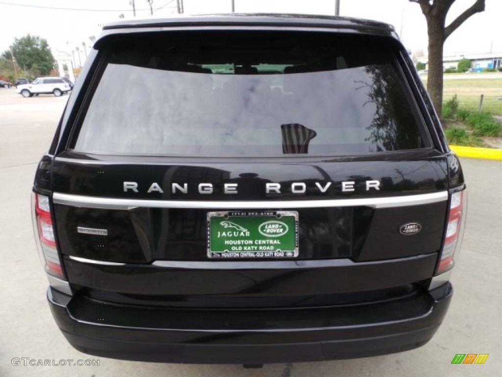 2013 Range Rover Supercharged LR V8 - Santorini Black Metallic / Ebony photo #11