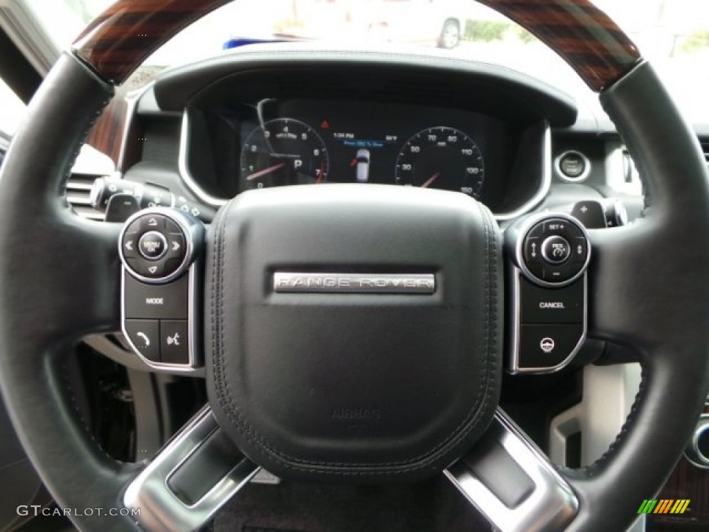 2013 Range Rover Supercharged LR V8 - Santorini Black Metallic / Ebony photo #14