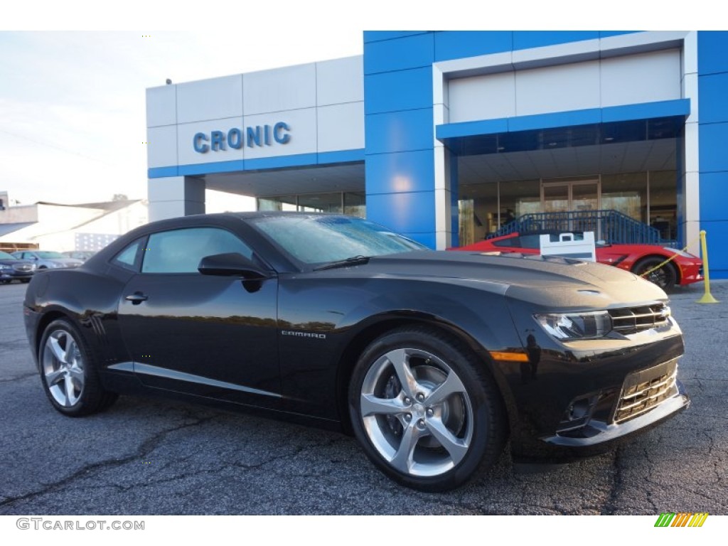 2015 Camaro SS Coupe - Black / Black photo #1