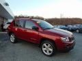 2011 Deep Cherry Red Crystal Pearl Jeep Compass 2.4 Limited 4x4  photo #1