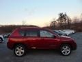 2011 Deep Cherry Red Crystal Pearl Jeep Compass 2.4 Limited 4x4  photo #2