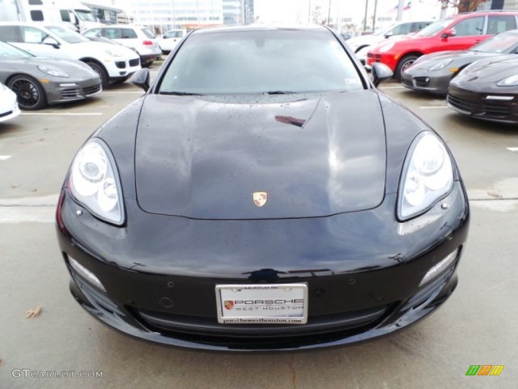 2013 Panamera S - Black / Black photo #2