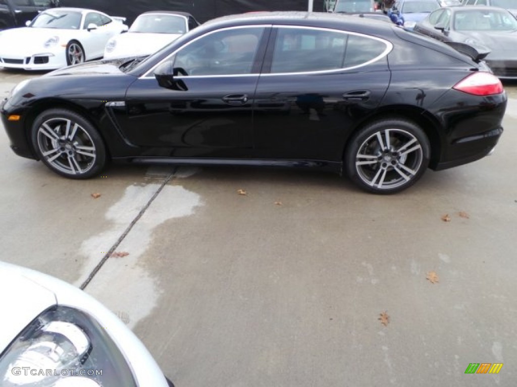 2013 Panamera S - Black / Black photo #4