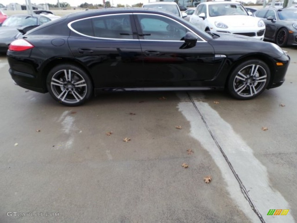 2013 Panamera S - Black / Black photo #8