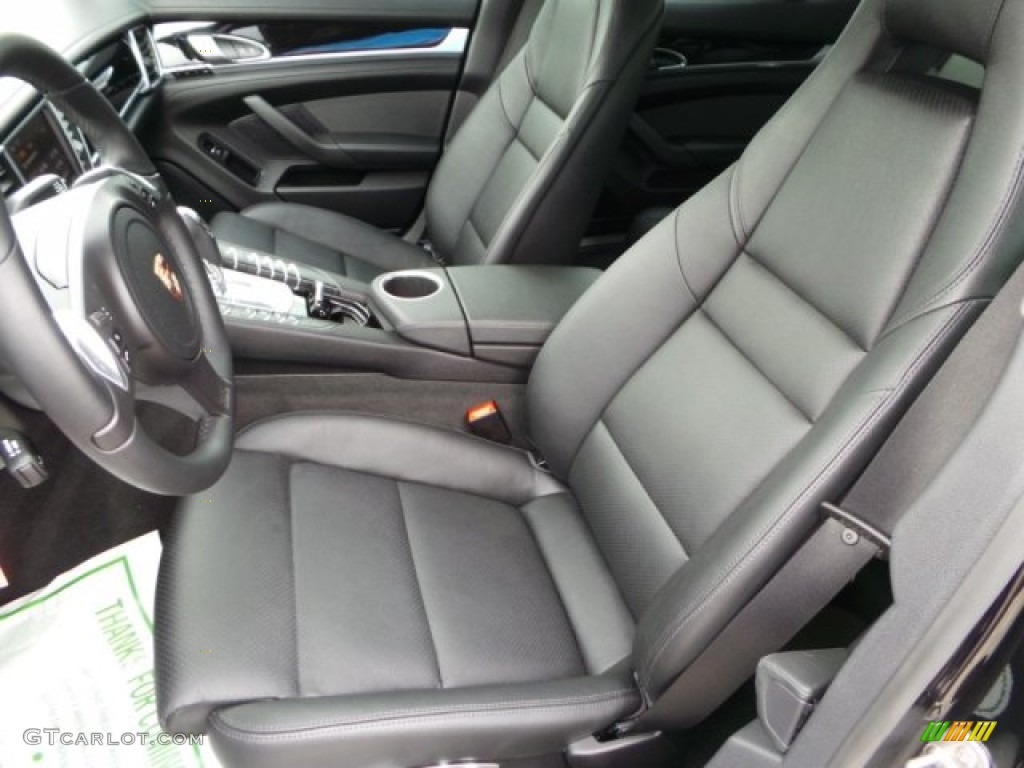 2013 Panamera S - Black / Black photo #17