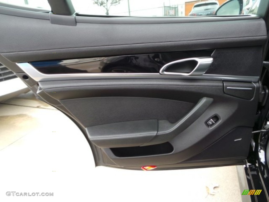 2013 Panamera S - Black / Black photo #35