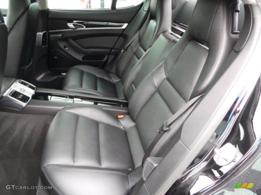 2013 Panamera S - Black / Black photo #37