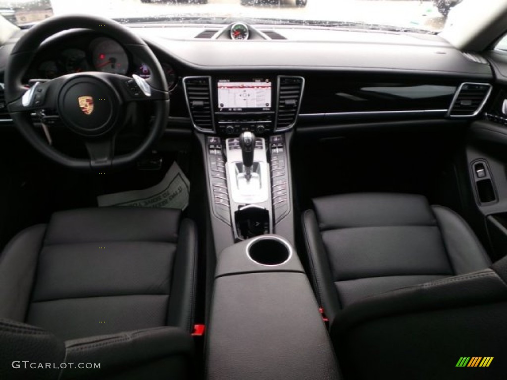2013 Panamera S - Black / Black photo #39