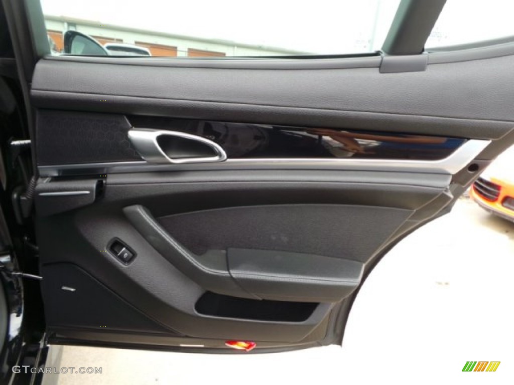 2013 Panamera S - Black / Black photo #43