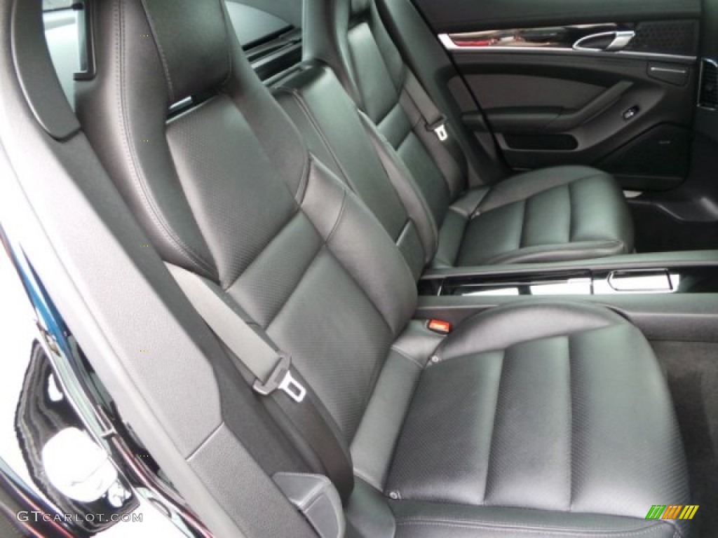 2013 Panamera S - Black / Black photo #44