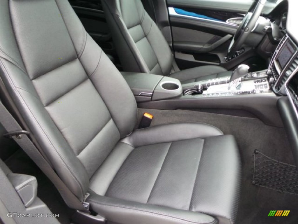 2013 Panamera S - Black / Black photo #48