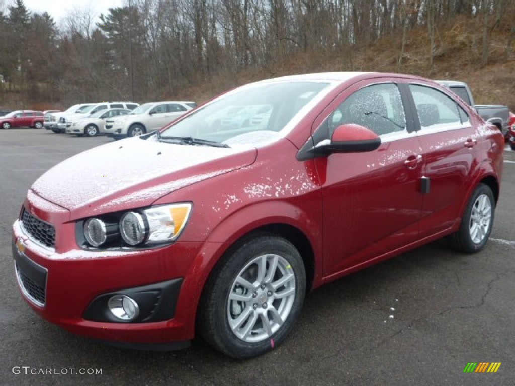 Crystal Red Tintcoat Chevrolet Sonic