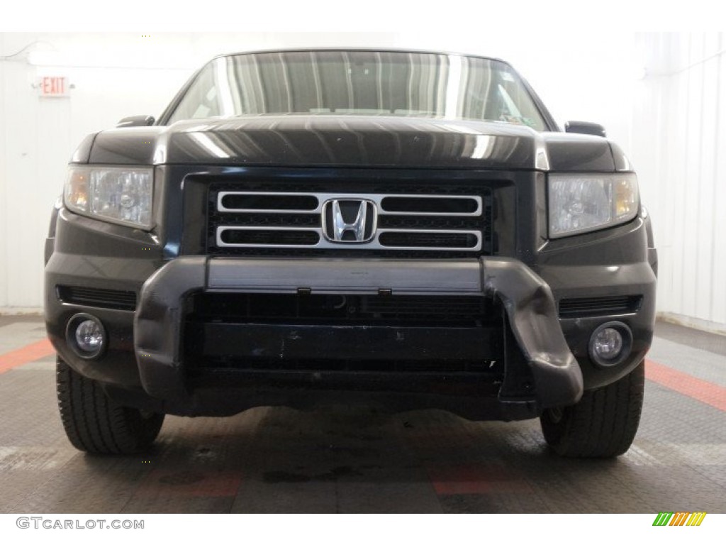 2006 Ridgeline RTS - Nighthawk Black Pearl / Beige photo #4