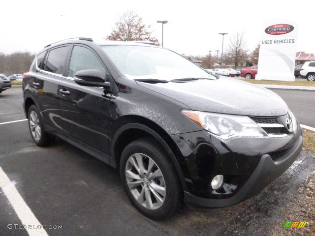 Black 2013 Toyota RAV4 Limited AWD Exterior Photo #100050848