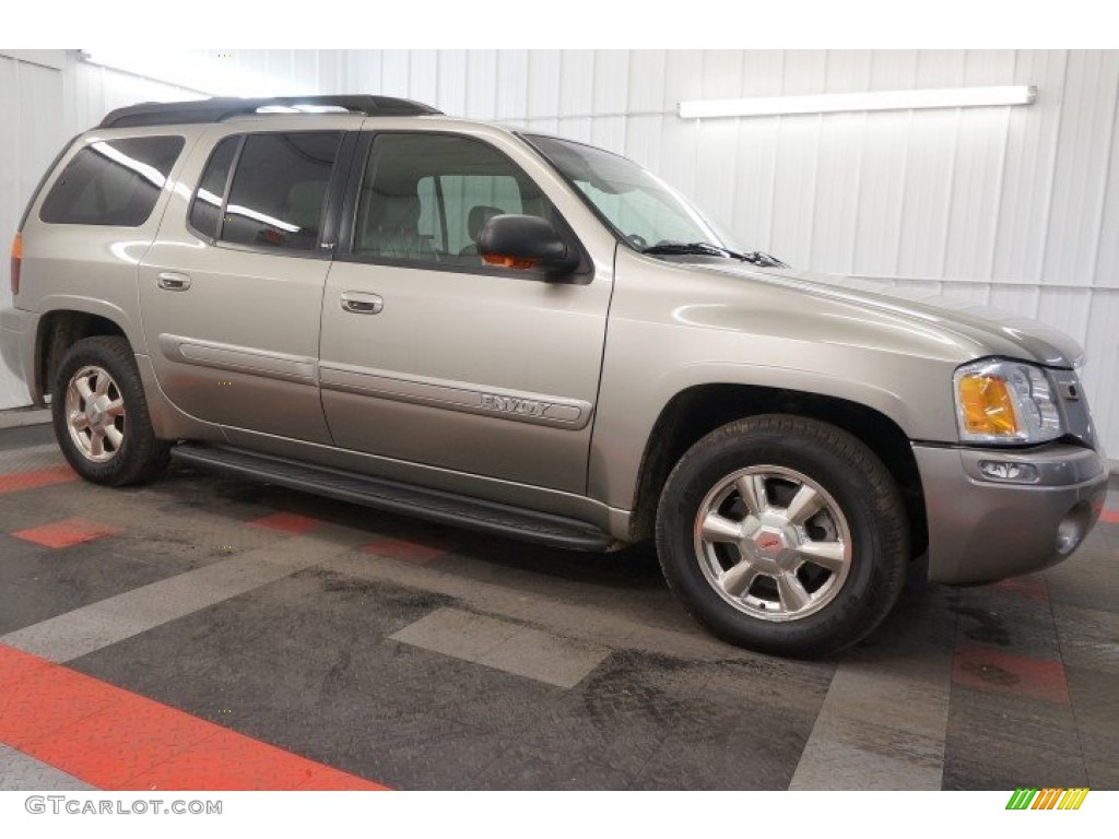 2002 Envoy XL SLT 4x4 - Sandalwood Metallic / Light Oak photo #6