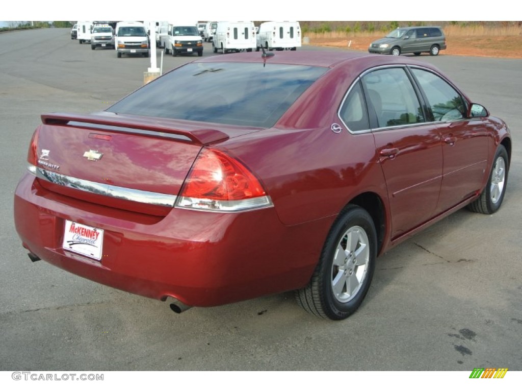 2006 Impala LTZ - Sport Red Metallic / Ebony Black photo #5