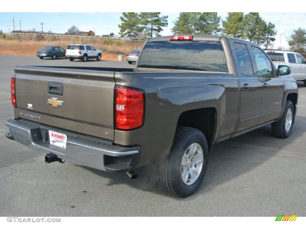 2015 Silverado 1500 LT Double Cab - Brownstone Metallic / Cocoa/Dune photo #5