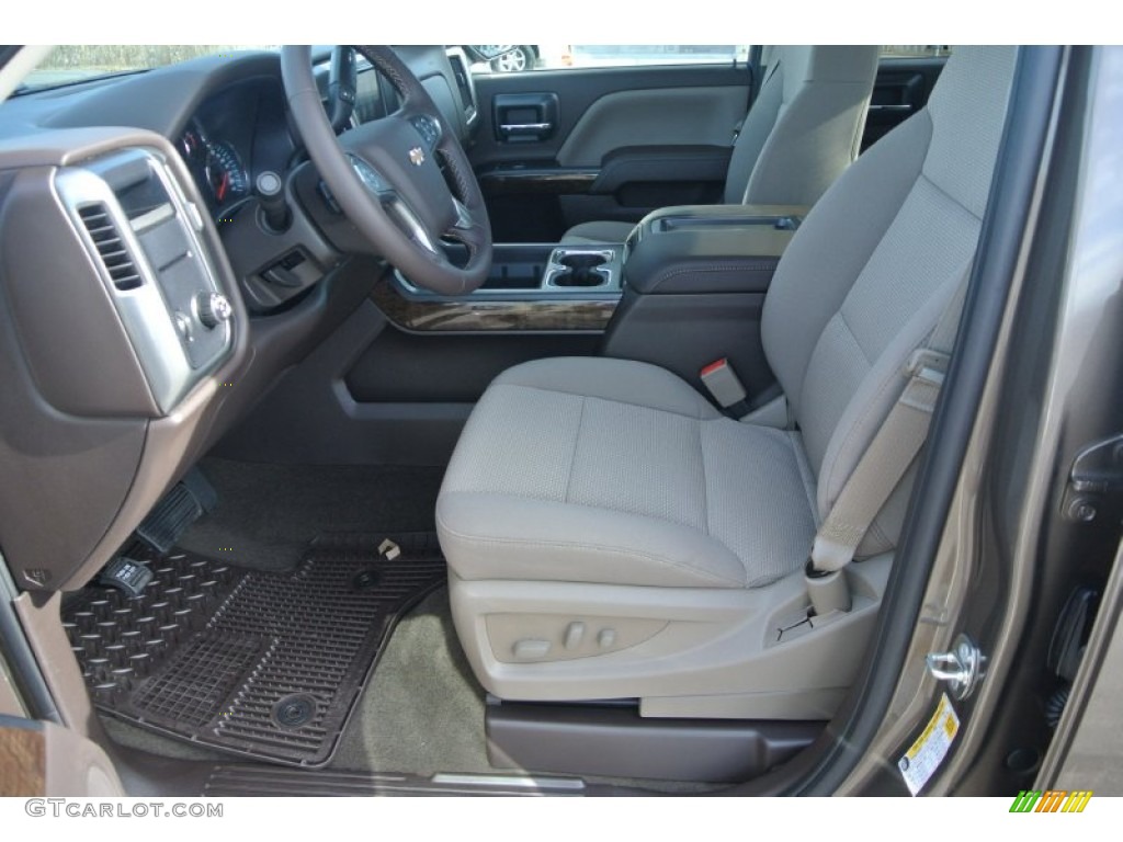 2015 Silverado 1500 LT Double Cab - Brownstone Metallic / Cocoa/Dune photo #8